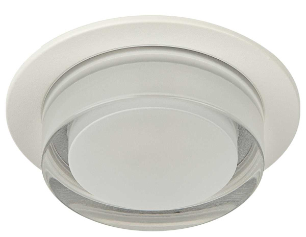 Светильник встраиваемый декоративный ЭРА DK107 WH под лампу MR16 GU5.3 белый Б0058396