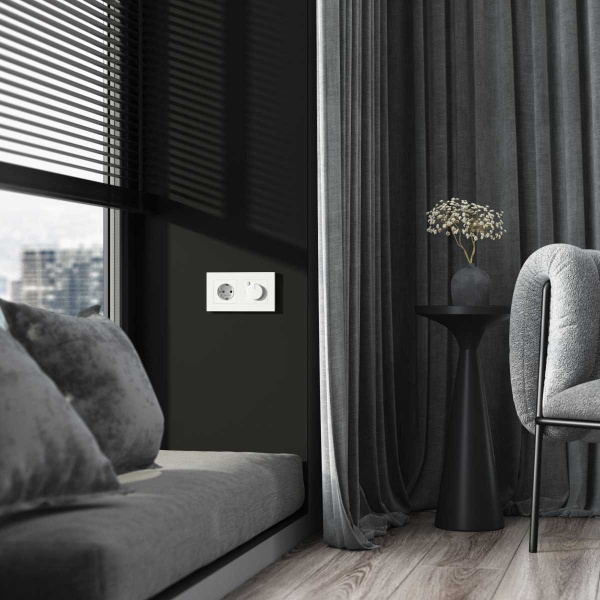 Рамка Werkel Slab на 2 поста белый матовый W0022961 4690389193385