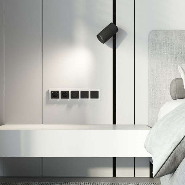 Рамка Werkel Senso на 5 постов белый стекло soft-touch W0053101 4690389214271