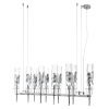 Подвесная люстра Crystal Lux Primavera SP10 Chrome
