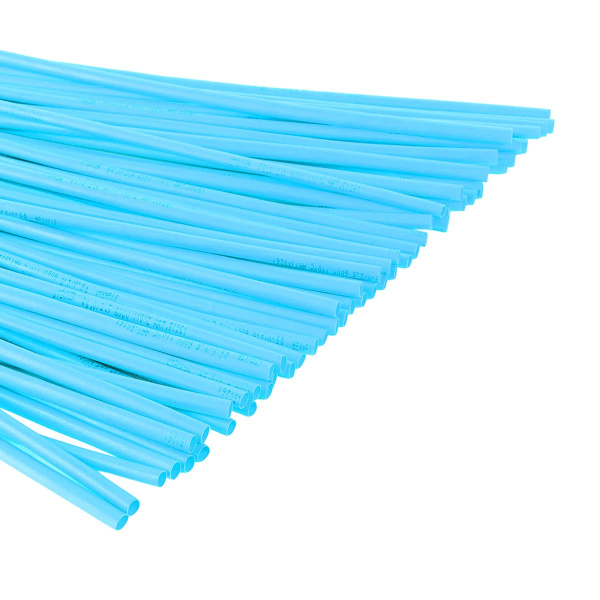 Термоусадочная трубка Stekker 6,0/3,0 мм, длина 100 см., усадка 2:1, синий HST-630-100BL 50268