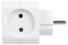 Разветвитель электрический ЭРА SP-2-USB-W на 2 розетки + 2xUSB 2400mA без заземления 10А белый Б0049531