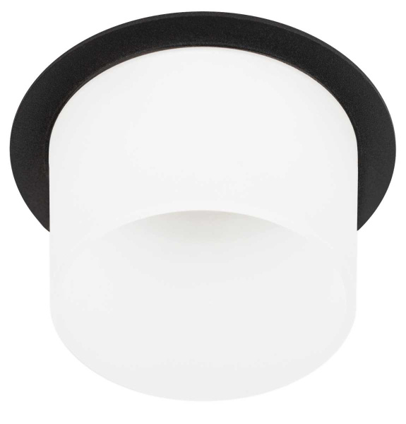 Светильник встраиваемый декоративный ЭРА DK106 BK под лампу MR16 GU5.3 черный Б0058428