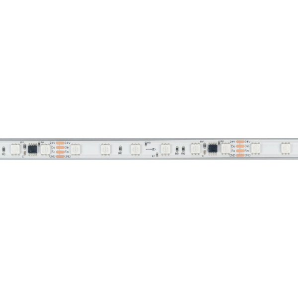 Светодиодная лента Arlight 12W/m 60LED/m 5060SMD разноцветный 5М SPI-PS-B60-12mm 24V 039181