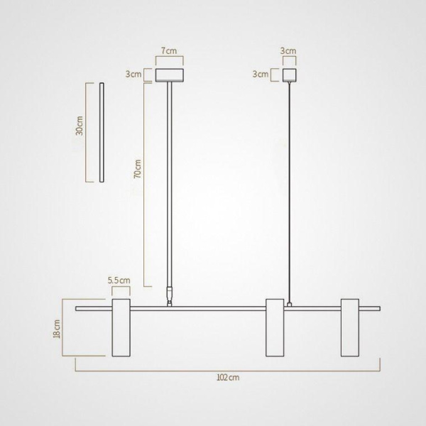 Подвесная люстра Imperium Loft Adis 212661-26