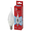 Лампа светодиодная ЭРА E14 8W 4000K матовая LED BXS-8W-840-E14 R Б0051848