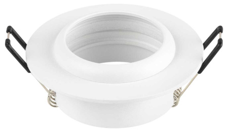 Светильник встраиваемый алюминиевый ЭРА KL109 WH под лампу MR16 GU5.3 белый матовый Б0061823