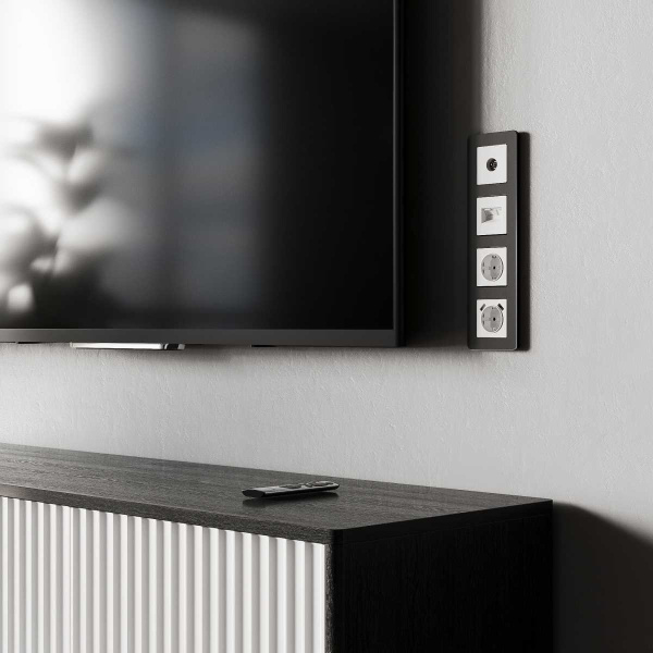 ТВ-розетка Werkel белый W1183061 4690389192296