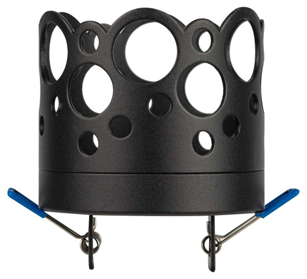 Светильник встраиваемый ЭРА DK115 SBK под лампу GX53 черный матовый Б0061184