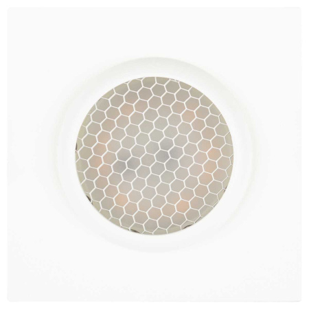 Светильник встраиваемый алюминиевый ЭРА KL110 WH под лампу MR16 GU5.3 белый матовый Б0061529