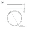 Потолочный светодиодный светильник Arlight SP-Tor-Pill-R400-25W Day4000 022996(1)