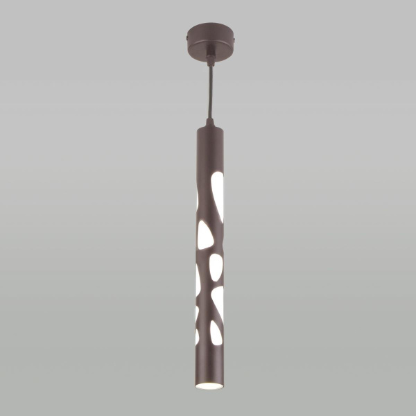 Подвесной светодиодный светильник Elektrostandard DLR037 12W 4200K кофейный a044558