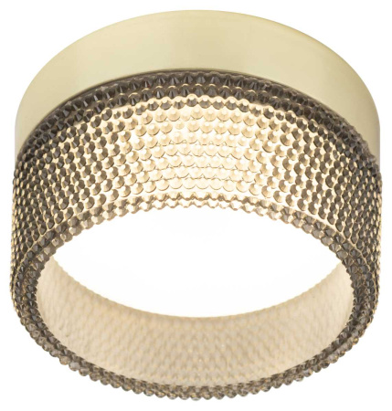 Светильник встраиваемый ЭРА DK97 GD/BK под лампу GX53 черный/золото Б0057460