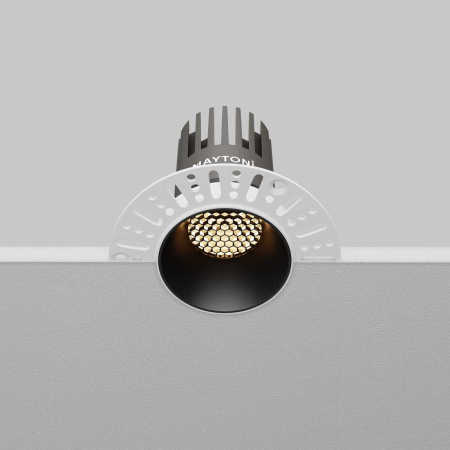 Встраиваемый светильник Maytoni Technical DL124-10W-3K-TRS-B