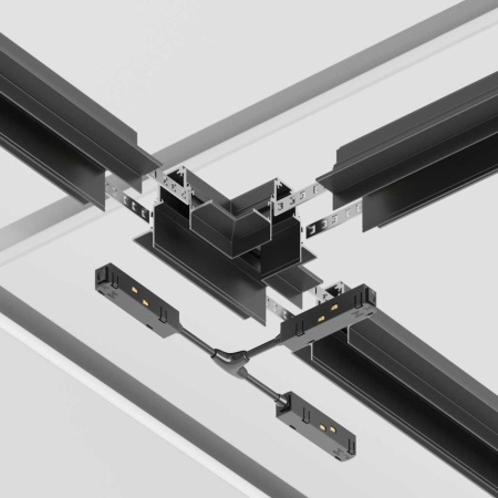 Коннектор T-образный встраиваемый Maytoni Technical Gravity TRA010CT-42B