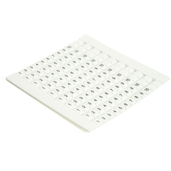 Маркеры для ЗНИ (JXB ST) с нумерацией 1-10 LD556-5 Stekker 49210