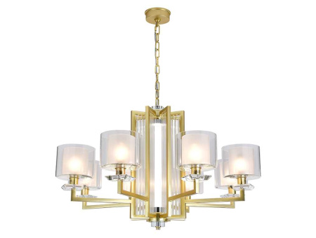 Подвесная люстра Newport 4408+1/C mat.gold М0071514