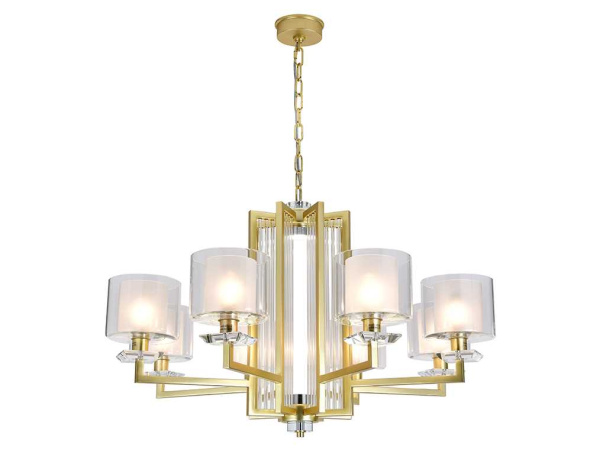 Подвесная люстра Newport 4408+1/C mat.gold М0071514