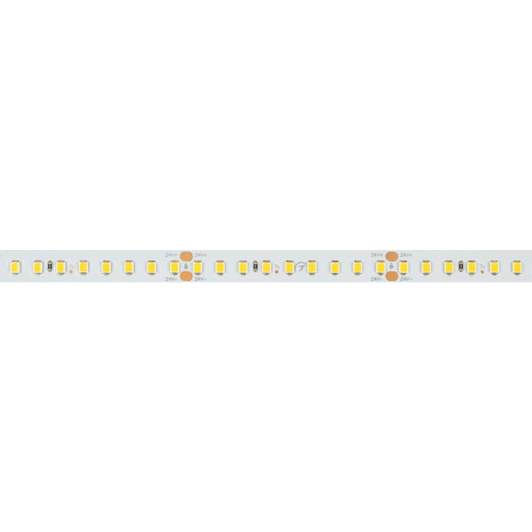 Светодиодная лента Arlight 7,7W/m 144LED/m 2835SMD теплый белый 5M RT-A144-10mm 24V Warm2700 038781