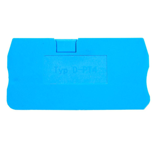 Торцевая заглушка для ЗНИ LD572 4 мм² (JXB PT4), синий LD581-1-40 49267