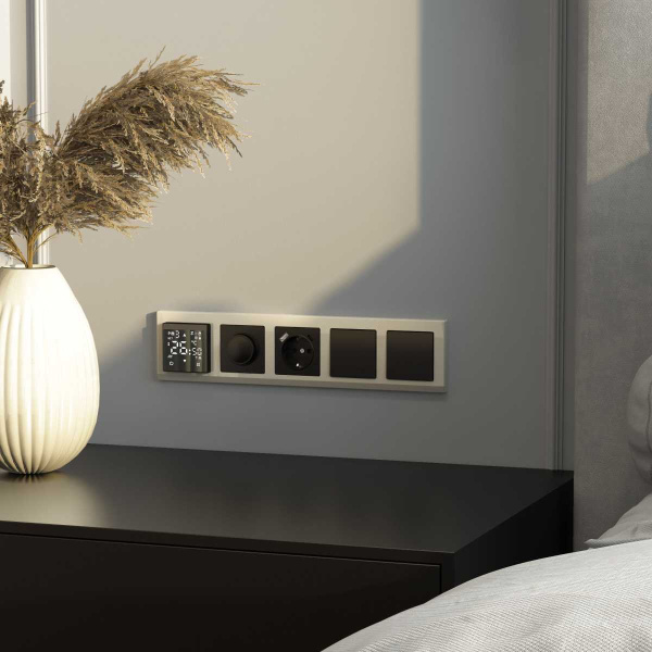 Рамка на 5 постов Werkel Stark слоновая кость W0051803 4690389161933