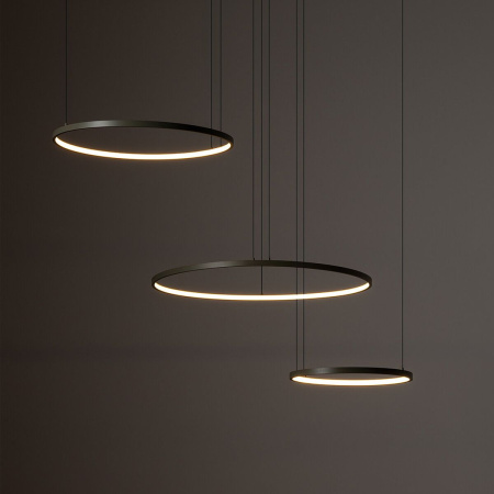 Подвесная люстра Nowodvorski Circolo Led M Silk Oliv E 11398
