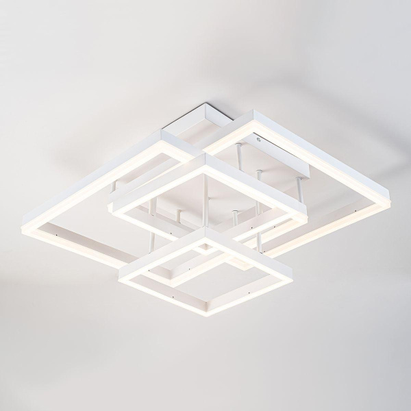 Потолочный светодиодный светильник Escada Union 10229/4LED White Потолочный светодиодный светильник Escada Union 10229/4LED White