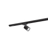 Трековый светодиодный светильник Denkirs Solid Ribe DK6400-BK