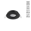 Светильник встраиваемый Novotech MORUS 371018