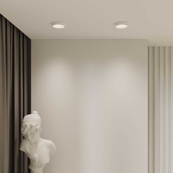 Встраиваемый светильник Elektrostandard Senso 25007/01 GU10 белый a064250