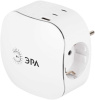 Разветвитель электрический ЭРА SP-3e-3USBAC-W на 3 розетки + 3 USB A+C с заземлением со шторками 16А белый Б0069081