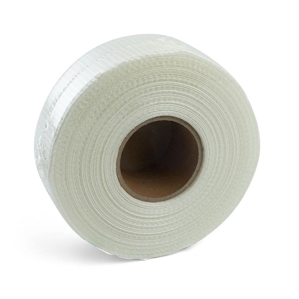 Лента уплотнительная "серпянка" Stekker 60 г/м2*48 мм, 85 м, белая INTP11-6048-85 39913