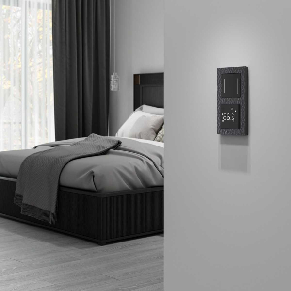 Терморегулятор сенсорный для теплого пола Werkel (Умный дом) W1151208 черный a056754