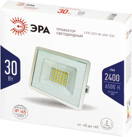Прожектор светодиодный уличный ЭРА LPR-023-W-65K-030 Б0054641