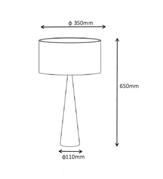 Настольная лампа Lucide Conos 30594/81/72