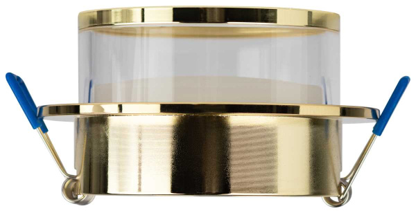 Светильник встраиваемый декоративный ЭРА DK99 GD под лампу MR16 GU5.3 золото Б0058395