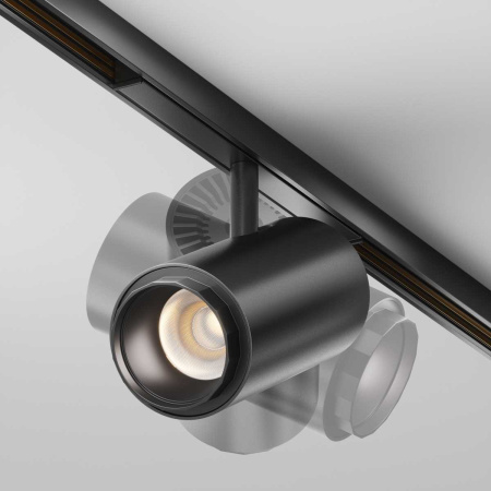 Трековый светильник Maytoni Technical EXILITY X Focus Zoom TR244-4-12WTW-DSZ-B