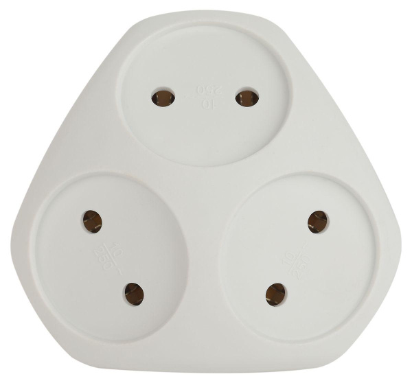 Сетевой разветвитель ЭРА SPx-3-W Б0053481