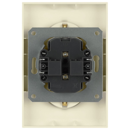 Розетка ЭРА Arktik 16-2107-02 без заземления двойная 2X2P 16А-250В слоновая кость Б0071682