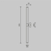 Подсветка для зеркал Maytoni Axis MOD106WL-L16B3K