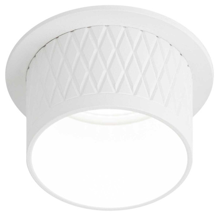 Светильник встраиваемый декоративный ЭРА DK112 WH под лампу MR16 GU5.3 белый Б0058434