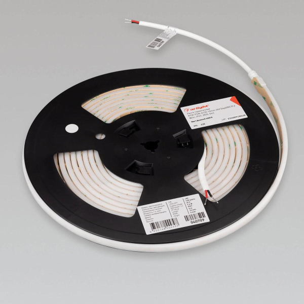 Светодиодная лента герметичная Arlight 9,6W/m 120LED/m 2835SMD дневной белый 5M RTW-PSW-A120-10mm 24V 040709