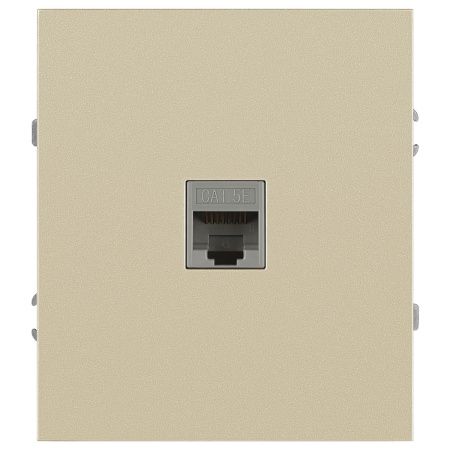 Розетка ЭРА Arktik 16-3107-04 информационная RJ45 шампань Б0070477