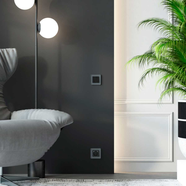 Рамка Werkel Elite на 1 пост графит W0012440 4690389180675