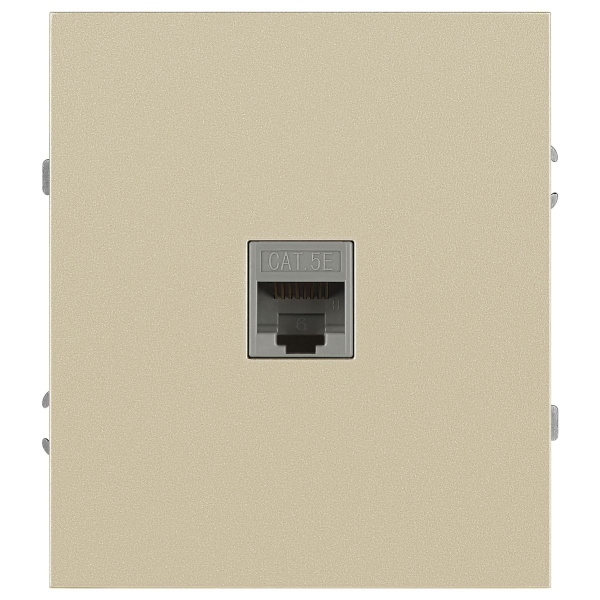 Розетка ЭРА Arktik 16-3107-04 информационная RJ45 шампань Б0070477