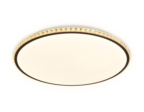 Потолочный светодиодный светильник Ambrella light Orbital Crystal FF71