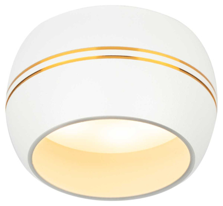 Накладной светильник ЭРА OL13 GX53 WH/GD Б0049037