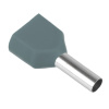 Наконечник штыревой втулочный изолированный НШВИ(2) LD406-0508 0,5-8 (DIY упаковка 25 шт) 50709