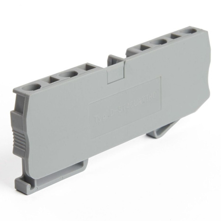 Торцевая заглушка для ЗНИ LD554 4 мм² (JXB ST 4), серый Stekker LD562-1-40 39988