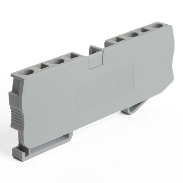 Торцевая заглушка для ЗНИ LD554 2,5 мм² (JXB ST 2,5), серый Stekker LD562-1-25 39987